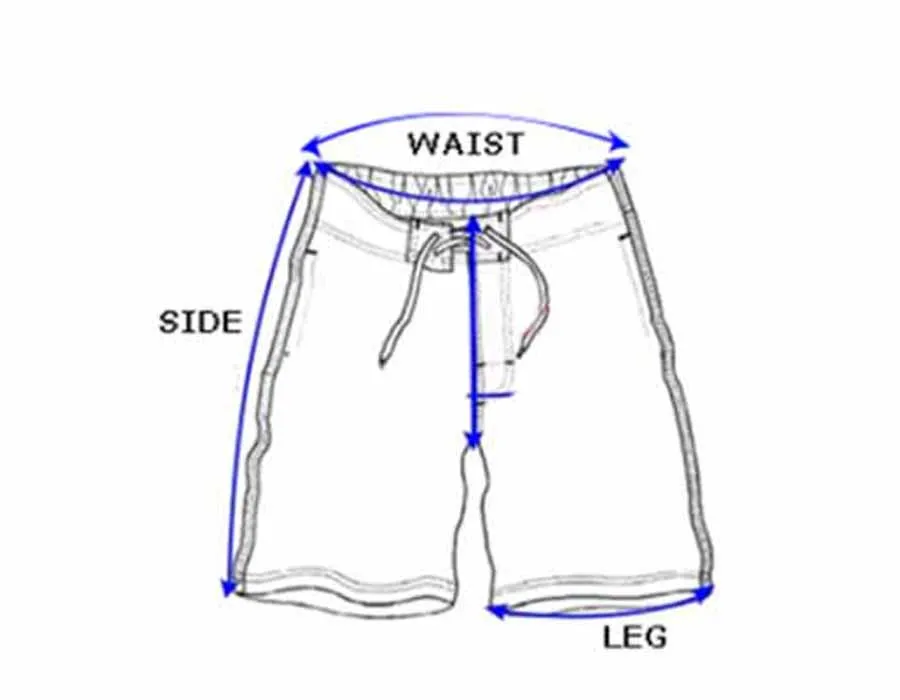 Beach Shorts Sizes