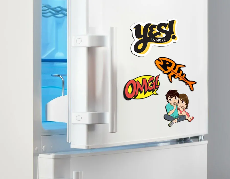 Custom Magnetic Sticker Printing Dubai