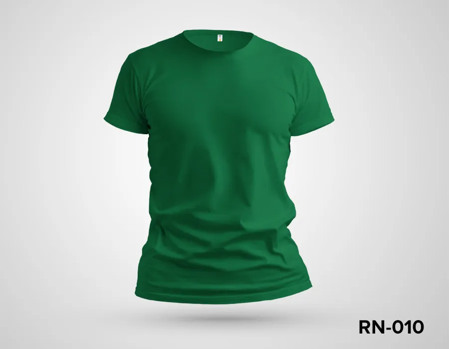 Green Round Neck Tshirt Printing Dubai