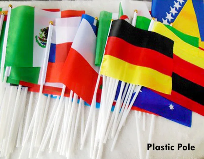 Hand Held Pole Flags Printing in Dubai