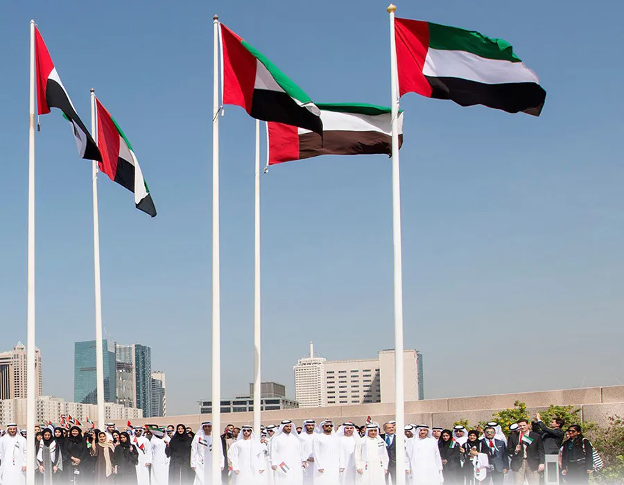 Hoisting Flags Printing Dubai