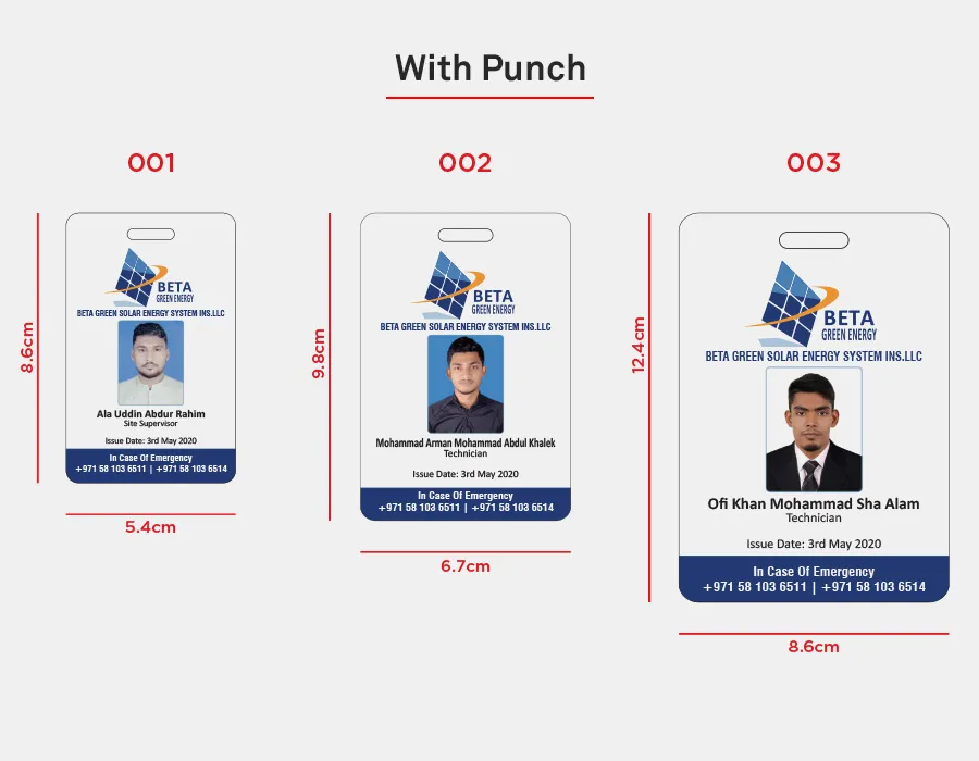 id card printing Dubai