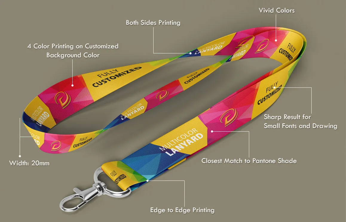 Lanyards Printing Dubai