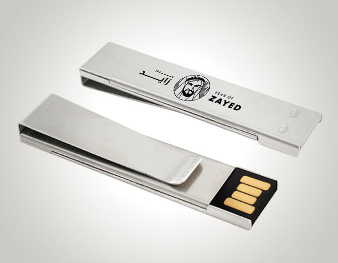 Metal Clip USB Printing Dubai