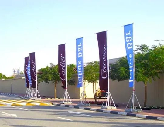 Telescopic Flags Dubai