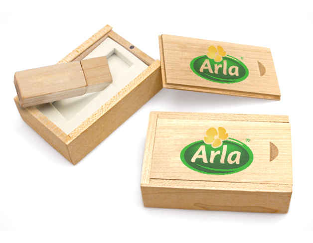 Wooden USB Packaging Dubai