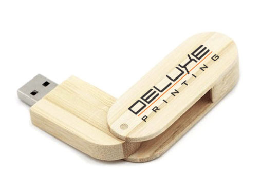 Twister Wooden USB Printing Dubai