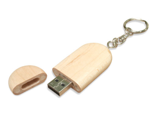 Wooden USB Key Chain Dubai