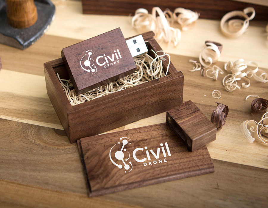 Wooden USB Printing Dubai